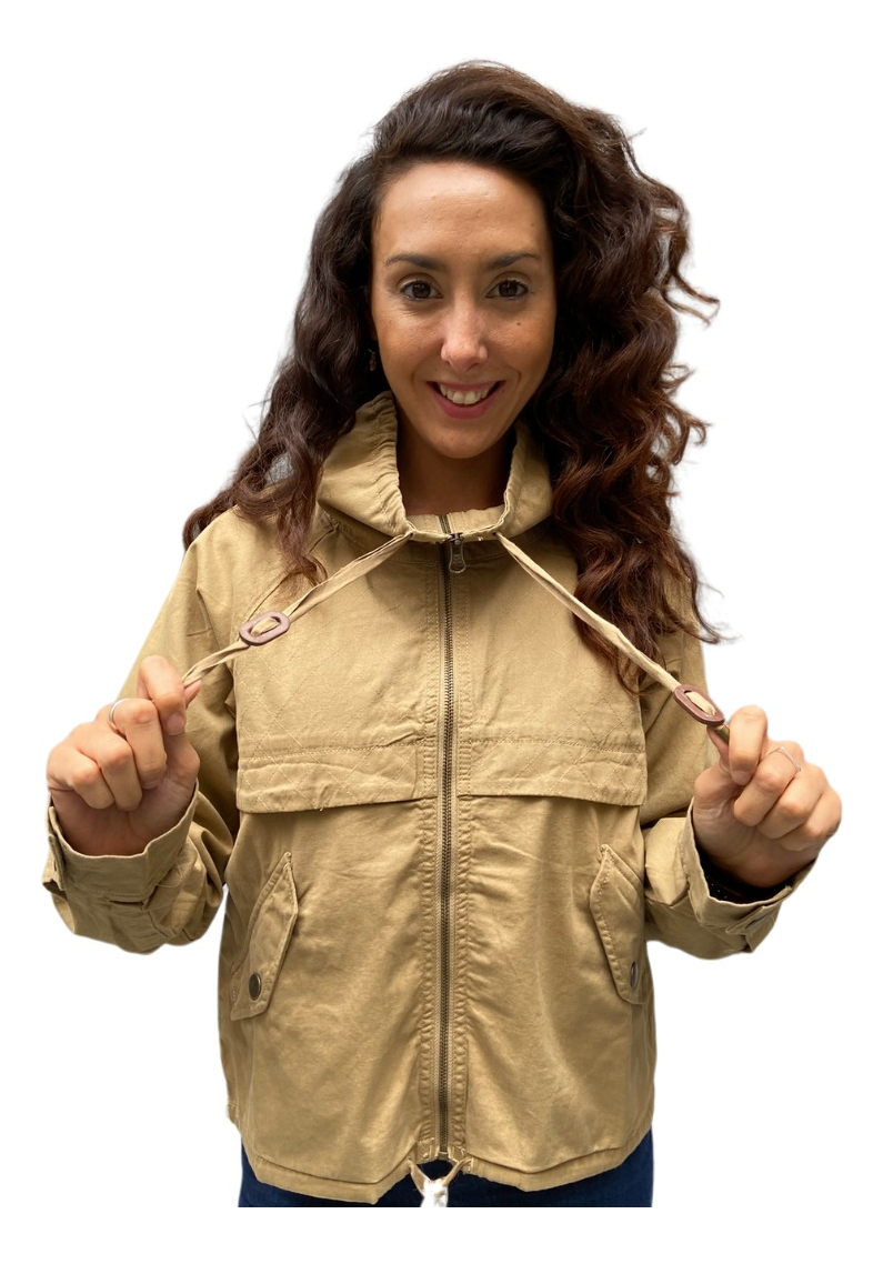 Campera Chaqueta Talles Grandes Mujer Gabardina Importada - Imagen 24