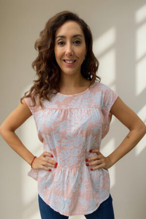 Remera Blusa Style&co Estampada Talle Grande Importada