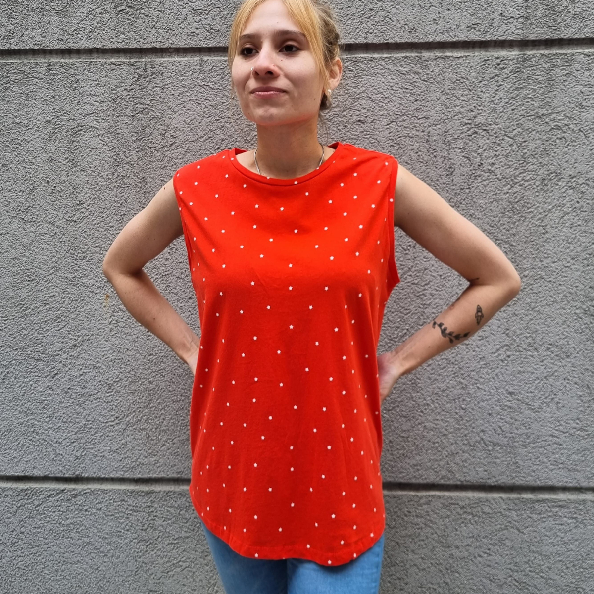 Remera Estampado Estrella Style&Co Premium Talles Grandes - Imagen 2