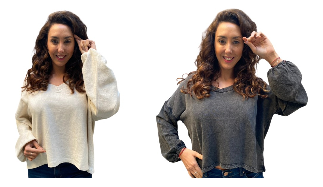 Buzo Sweater Oversize Pupero Algodón Abrigado Importado - Imagen 9