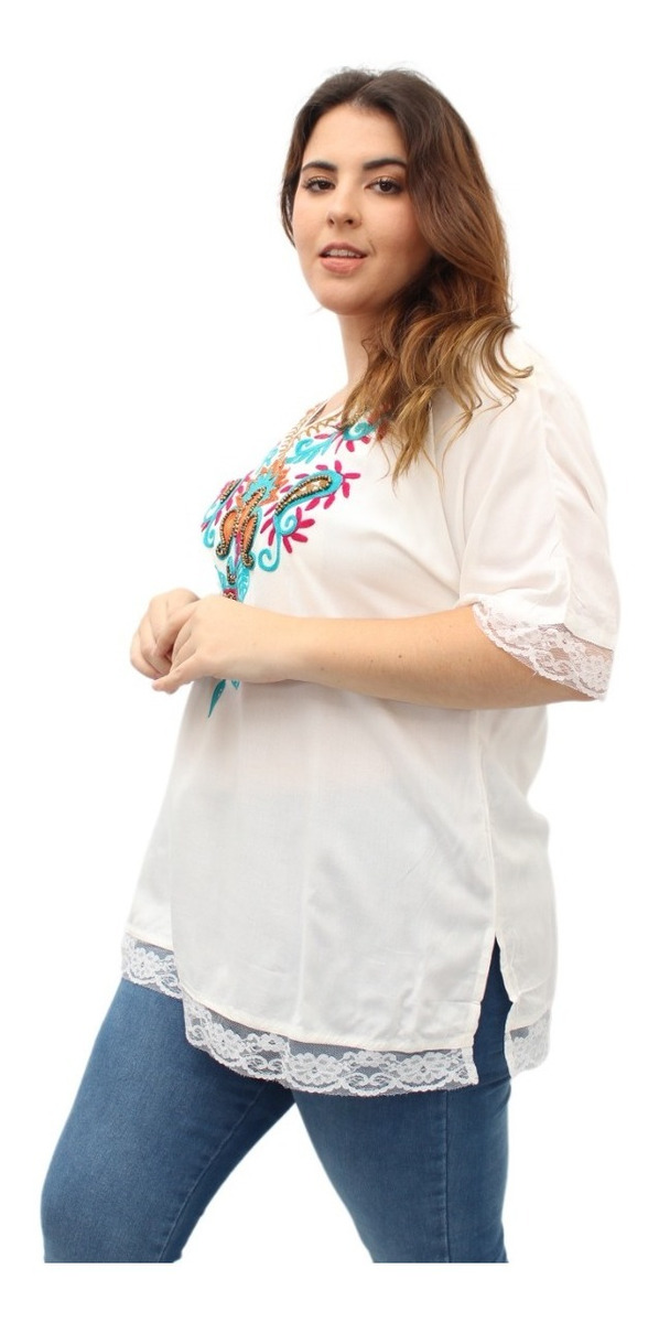 Blusas Premium Linea Boutique Viscosa Talle Grande - Imagen 33