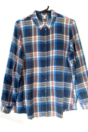 Camisa Espirit 100% Origin Azl-gris Lavado Espec. Import Div