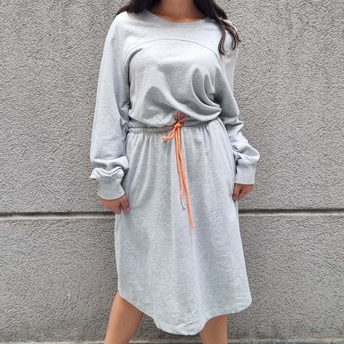 Maxi Vestido Livi Manga Larga Talle Grande Calidad Premium - Imagen 6