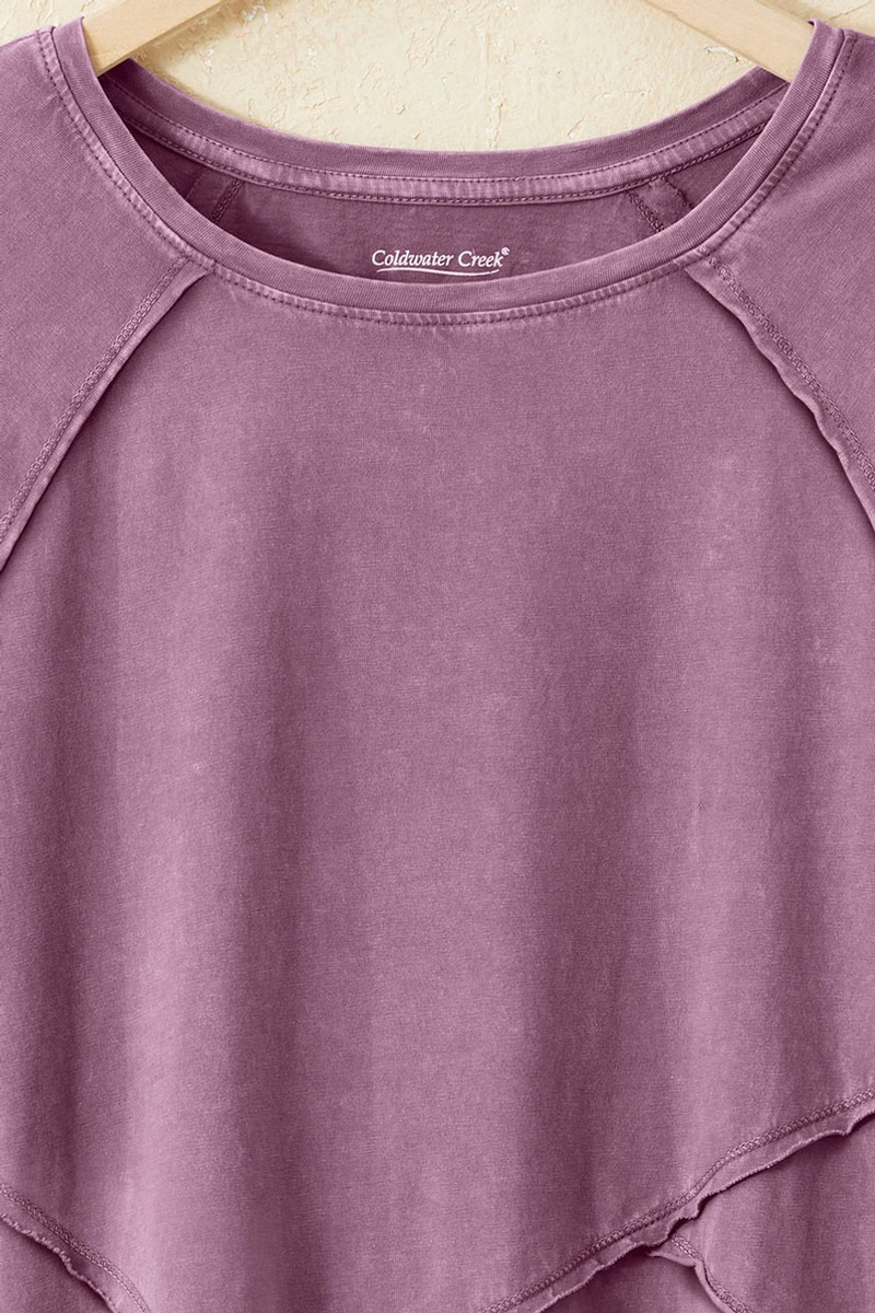 Blusa Camiseta Coldwater Creek Pigment Vintage Algodon 100% - Imagen 8