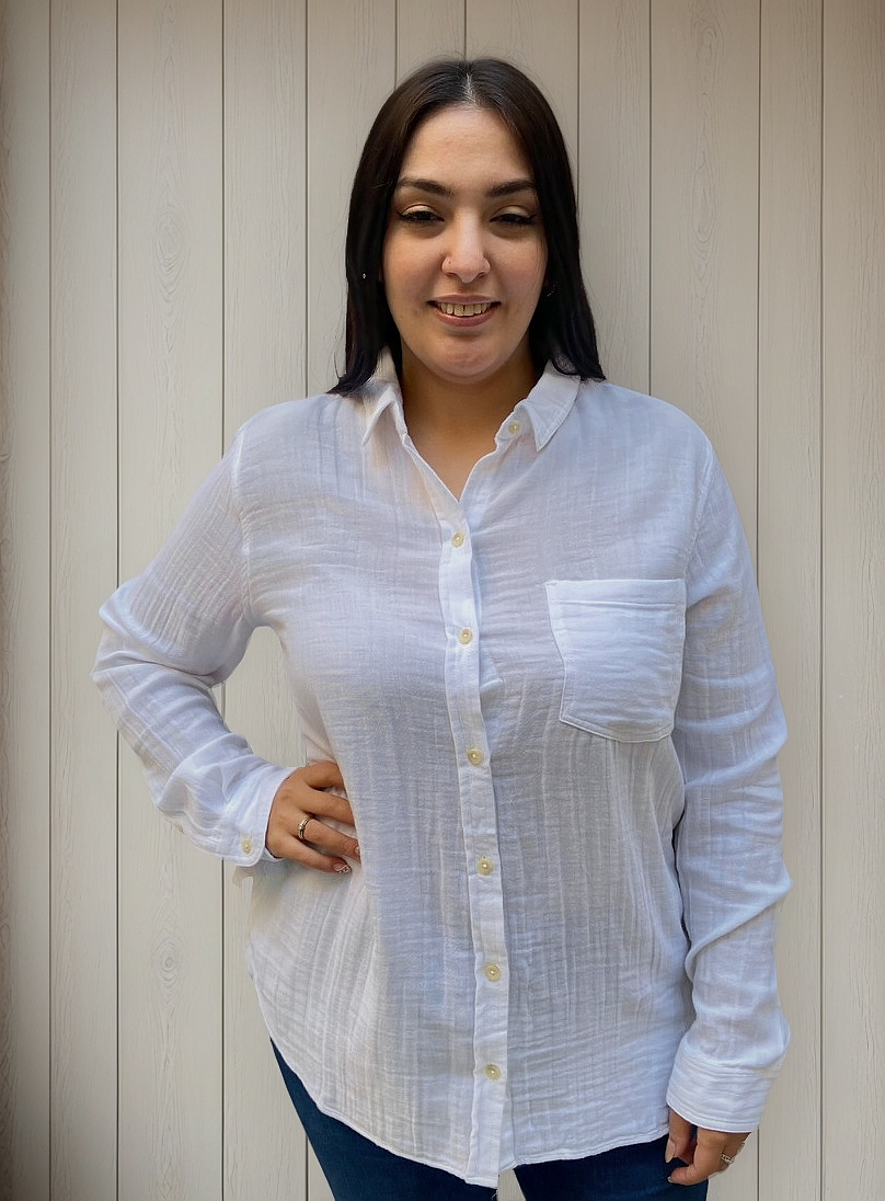 Camisa Blusa Mujer Talles Grandes Algodón Importado Premium - Imagen 27