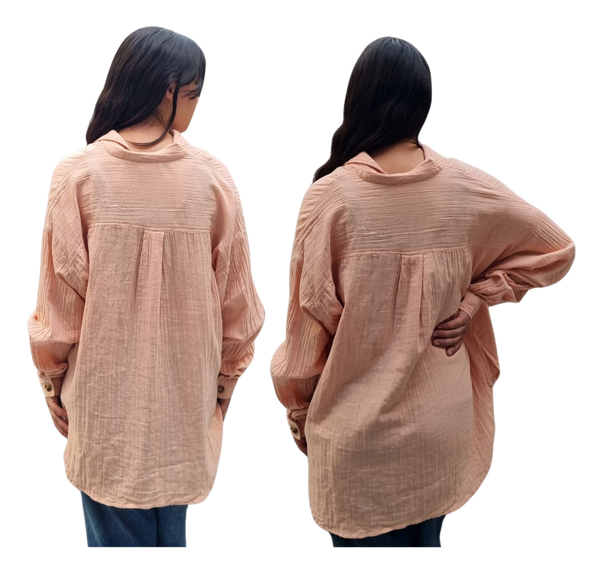 Camisa Blusa Mujer Talles Grandes Algodón Importado Premium - Imagen 26