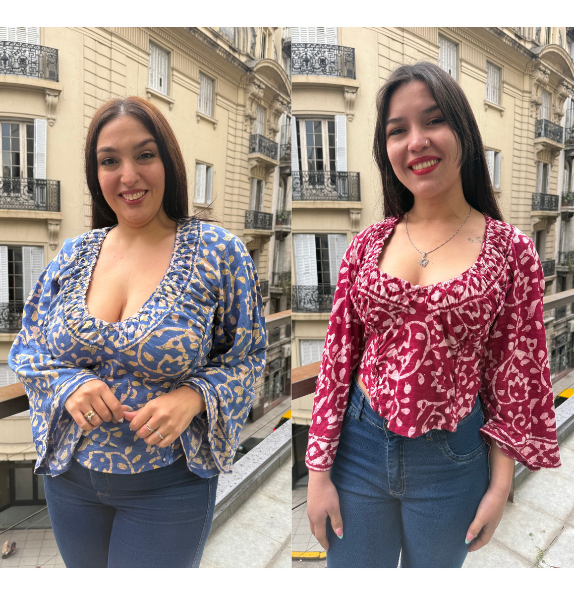 Blusa Free People Manga Oxford Algodon 100% Calidad Premium - Imagen 12