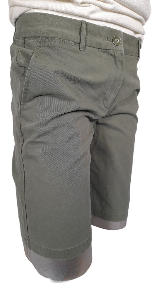 Bermuda Gap Khaki Hombre Algodon 100% Anaandi Belgrano - Imagen 2