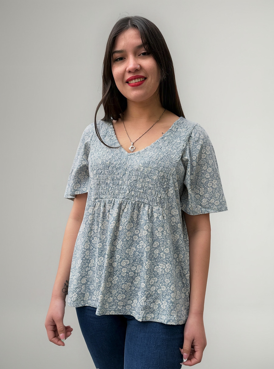 Blusa Wonderly Estampada Algodon 100% Premium Importado