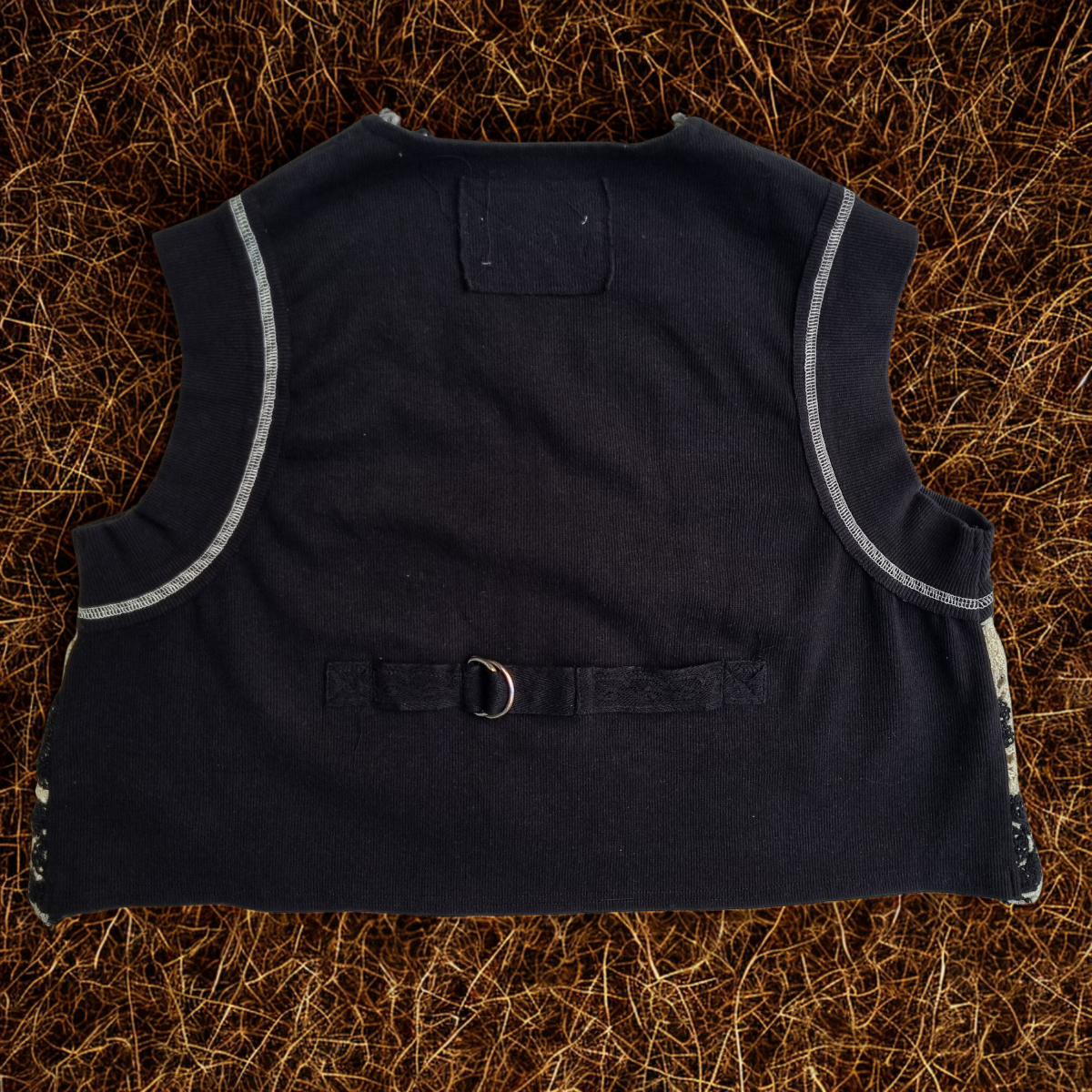 Blusa Musculosa Free People Crochet Boho Importado Vintage - Imagen 3