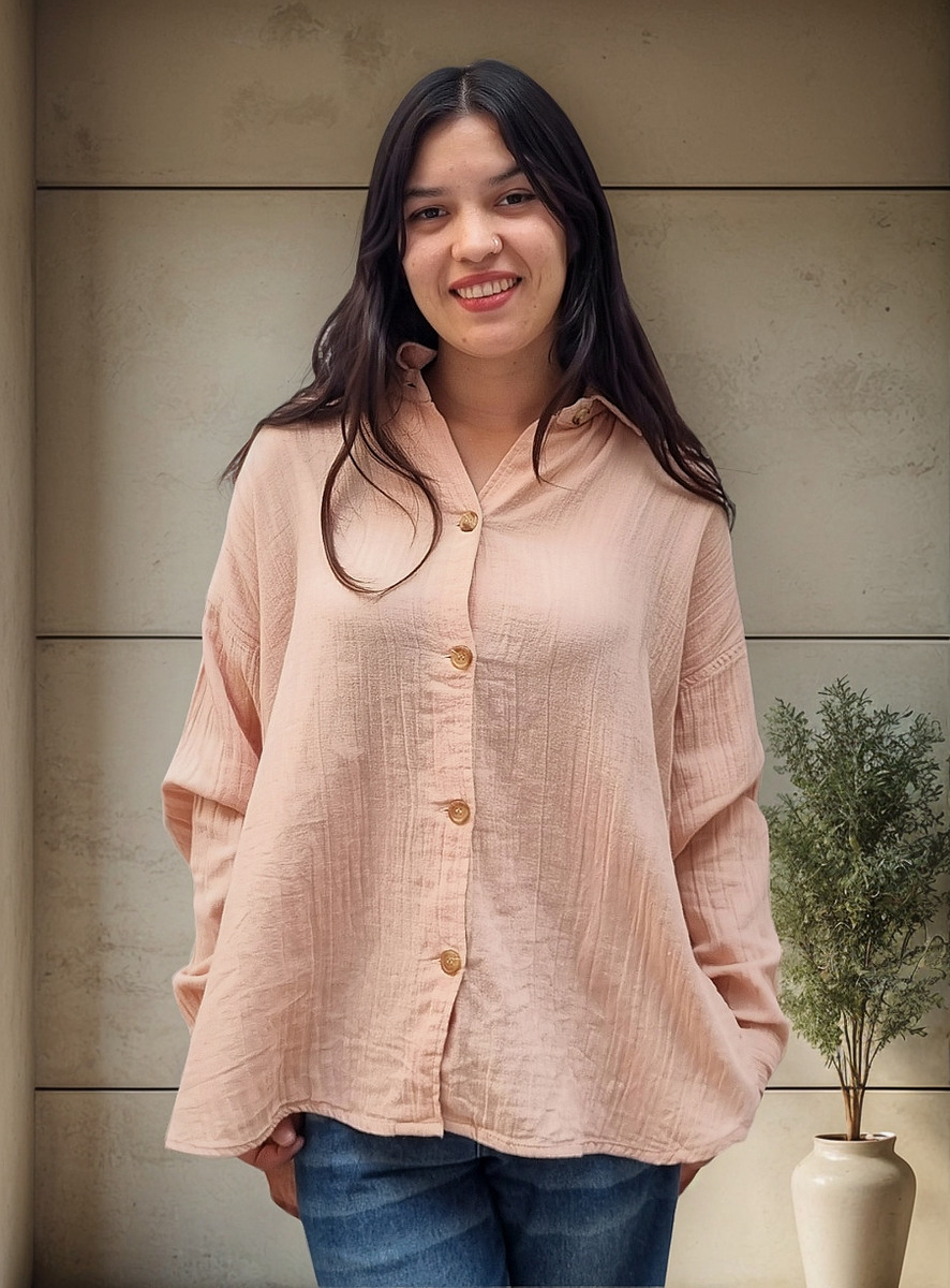 Camisa Blusa Mujer Talles Grandes Algodón Importado Premium - Imagen 20