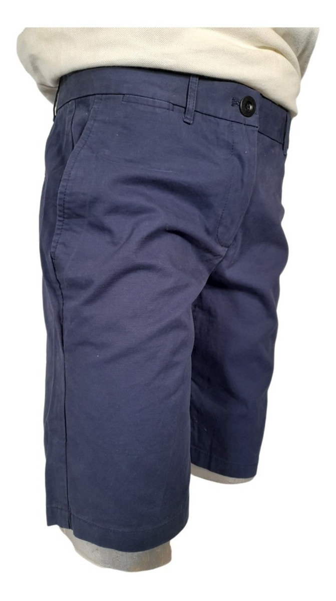 Bermuda Gap Khaki Hombre Algodon 100% Anaandi Belgrano - Imagen 6