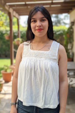 Blusa Musculosa Lucky Brand Bordado Calidad Premium Importad