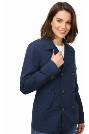 Campera Gabardina Mango Algodon Calidad Premium Importada