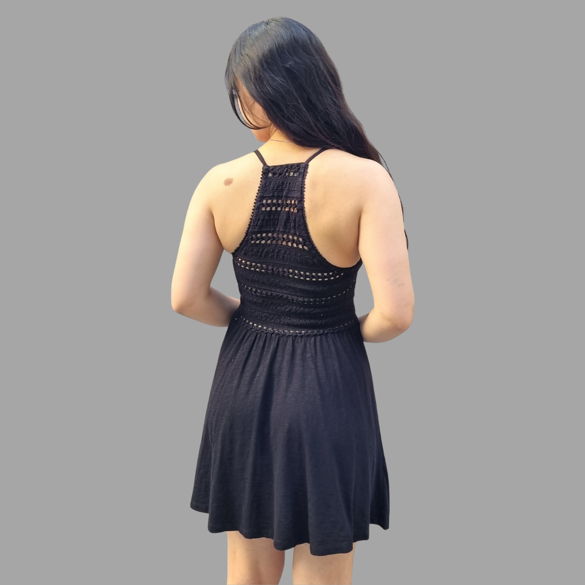 Vestido Super Dry Corto Elastizado Tiritas Verano Importado - Imagen 5