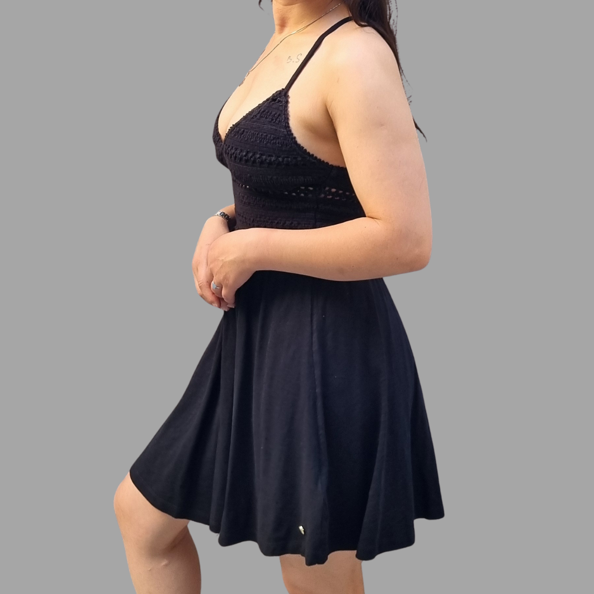 Vestido Super Dry Corto Elastizado Tiritas Verano Importado - Imagen 4